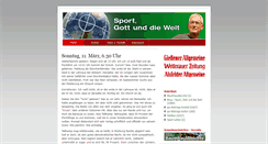 Desktop Screenshot of anstoss-gw.de